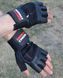 Рукавички для фітнесу MadMax MFG-269 Professional Exclusive Black L