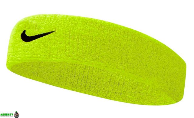 Повязка на голову Nike SWOOSH HEADBAND зеленый Уни OSFM