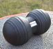 Масажний м'яч подвійний U-POWEX Epp foam peanut ball (d8*16cm.) Black