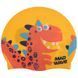 Шапочка для плавання дитяча MadWave Junior DINO M057916 Чорний