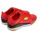Взуття для футзалу підліткове OWAXX 220117-1 розмір 31-38 червоний-чорний