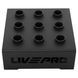 Стойка для грифов вертикальная LiveUp LP8874 44х44х16,5cм черный