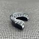 Капа OPRO Silver взрослая (возраст 11+) Grillz Black/Silver (art.102502013)