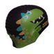 Шапочка для плавання дитяча MadWave Junior DINO M057916 Чорний