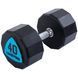 Гантели профессиональные с полиуретановым покрытием LiveUp LP8003-40 (2х40кг)