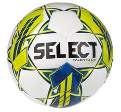 Мяч футбольный Select TALENTO DB v23 бело-зеленый Уни 5