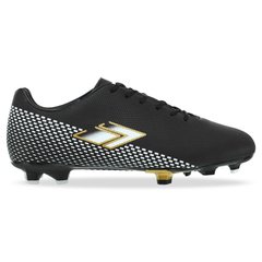 Бутсы футбольная обувь DIFFERENT SPORT SG-301309-4 BLACK/WHITE/GOLD размер 40-45 (верх-PU, подошва-термополиуретан (TPU), черный-золотой) 220516A-4