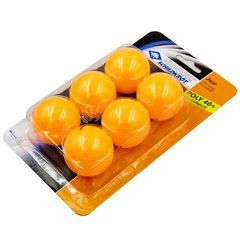 Набір м'ячів для настільного тенісу DONIC JADE 40+ MT-618378 6шт помаранчевий