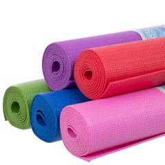 Коврик для фитнеса и йоги PVC 3мм SP-Sport FI-2442 (размер 1,75мx0,62мx3мм, цвета в ассортименте)