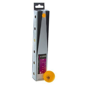 Набір м'ячів для настільного тенісу STIGA LION 1* 40+ TB-8032 6 шт помаранчевий