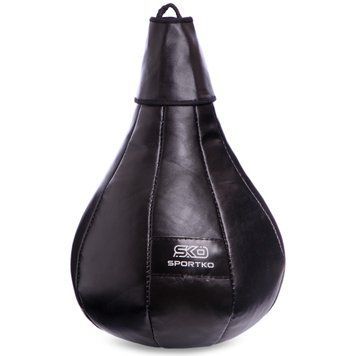 Груша набивна підвісна SPORTKO GK-1 Чорний 50x24см