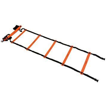 Лестница координационная классическая Meta Indoor ladder with anti skid steps оранжевый, черный Уни 4 м