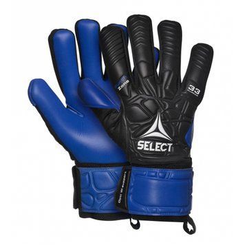 Перчатки вратарские Select Goalkeeper Gloves 601330-152-9 5 Allround черный, синий Уни 9,5 (19,5 см)