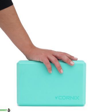 Блок для йоги Cornix EVA 22.8 x 15.2 x 7.6 см XR-0100 Mint