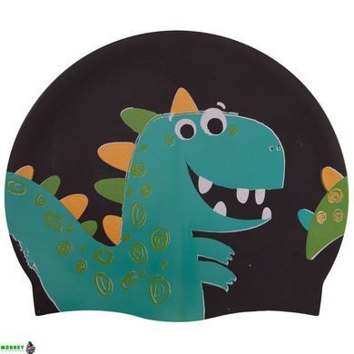 Шапочка для плавания детская MadWave Junior DINO M057916 Желтый