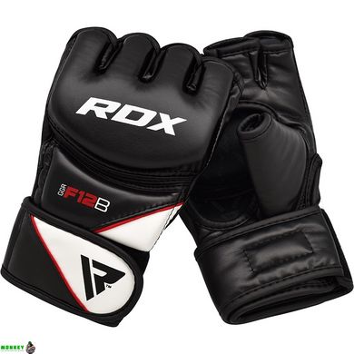 Рукавички ММА RDX Rex Leather Black L