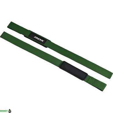 Лямки для тяги RDX W1 Gym Single Strap Army Green Plus