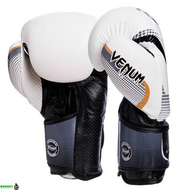 Боксерські рукавиці шкіряні VNM NEW ELITE VL-2042 10-14 унцій кольори в асортименті