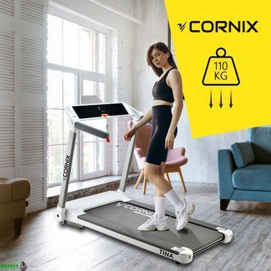 Беговая дорожка Cornix Tina White/Grey