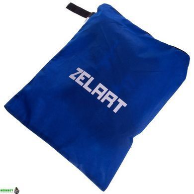 Замшеві борцівки Zelart OB-3957 Синій-чорний 31 (20см)