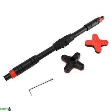 Турник раздвижной Cornix Pro+ 65-100 см XR-0286 Black/Red