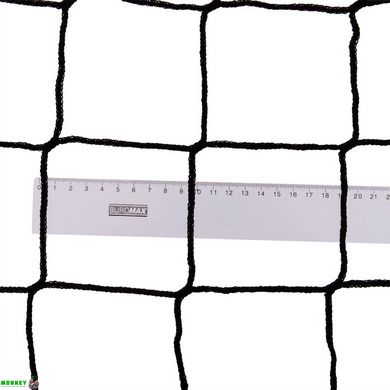 Сетка для волейбола SP-Planeta ЕВРО SO-2067 9,5x1,0м черный-белый