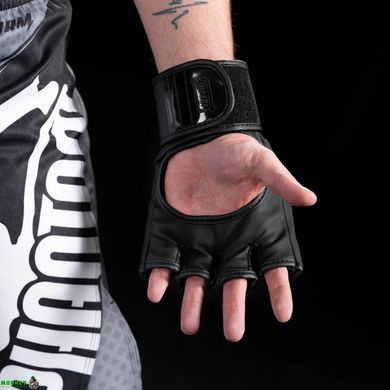 Перчатки для ММА Phantom APEX Black L/XL (капа в подарок)