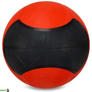 Мяч медицинский медбол Zelart Medicine Ball FI-5121-8 8кг красный-черный