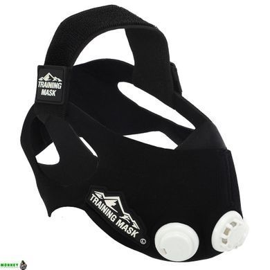 Маска тренировочная Training Mask SP-Sport FI-6214 L-250-300LBS (113-136кг) черный