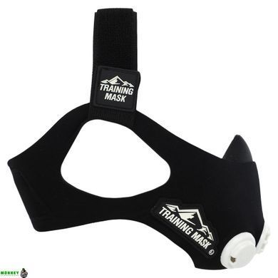 Маска тренировочная Training Mask SP-Sport FI-6214 L-250-300LBS (113-136кг) черный