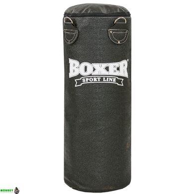 Мішок боксерський Циліндр BOXER Класік 1002-04 висота 80см чорний
