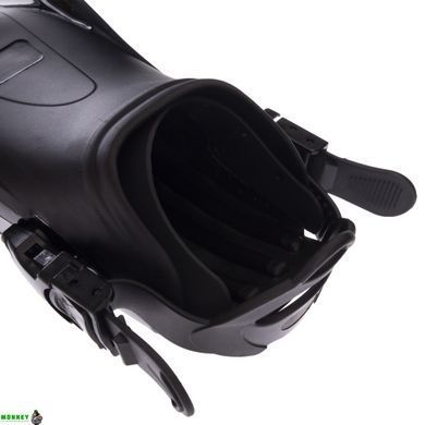 Ласты с открытой пяткой LEGEND F800 Черный S (36-40) размер