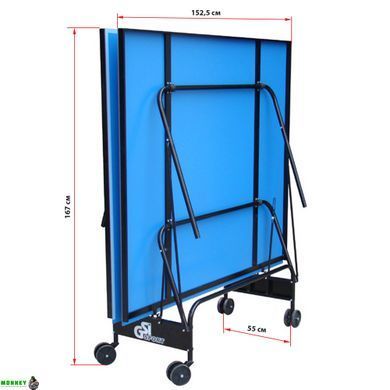 Стол для настольного тенниса GSI-Sport Stree Gt-4 MT-3471 синий