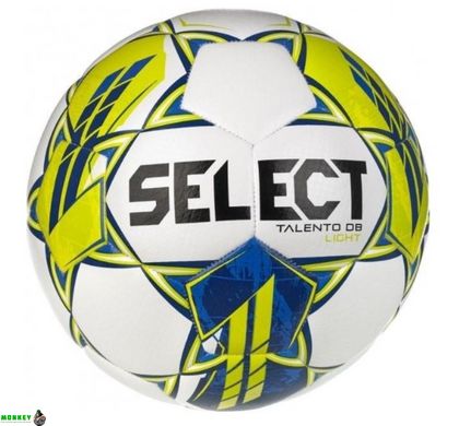 Мяч футбольный Select TALENTO DB v23 бело-зеленый Уни 5