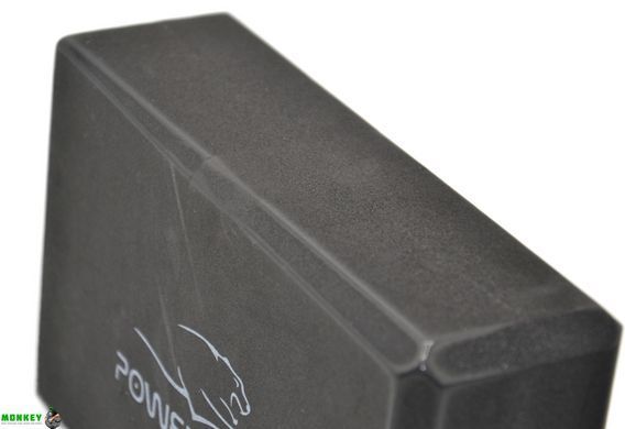 Блоки для йоги 2 шт. (пара) PowerPlay 4006 Yoga Brick EVA Черные