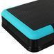 Степ-платформа SP-Sport FI-1574 Чорно-бірюзовий 90x34x10-20см