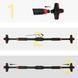 Турник раздвижной Cornix Pro+ 65-100 см XR-0286 Black/Red