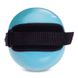 М'яч обважений з манжетом PRO-SUPRA WEIGHTED EXERCISE BALL 030-1LB 11см блакитний