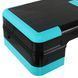 Степ-платформа SP-Sport FI-1574 Чорно-бірюзовий 90x34x10-20см