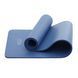 Килимок (мат) спортивний 4FIZJO NBR 180 x 60 x 1.5 см для йоги та фітнесу Navy Blue (P-5907739316981)