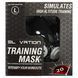 Маска тренировочная Training Mask SP-Sport FI-6214 L-250-300LBS (113-136кг) черный