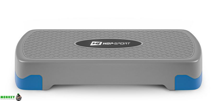 Степ платформа Hop-Sport HS-PP020AS серо-синяя