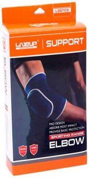 Защита локтя амортизирующая LiveUp ELBOW SUPPORT LS5703-SM