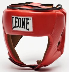 Боксерський шолом для змагань Leone Contest Red S