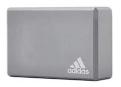 Блок для йоги Adidas Yoga Block серый Уни 22.8x15.2x7.6 см
