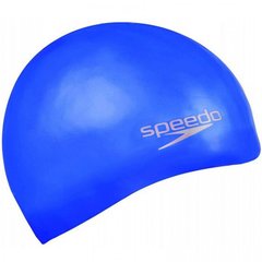 Шапка для плавания Speedo SILC MOUD CAP AU синий Уни OSFM