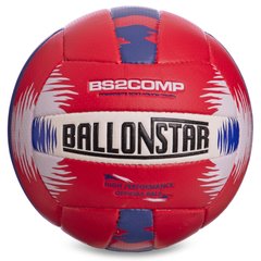 Мяч волейбольный PU BALLONSTAR LG2356 (PU, №5, 3 слоя, сшит вручную)