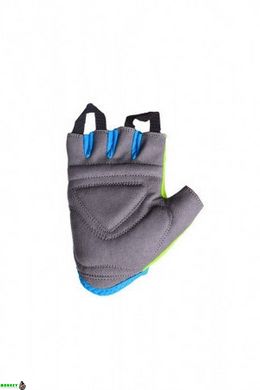 Перчатки для фитнеса и тяжелой атлетики PowerPlay 418 B женские голубые XS