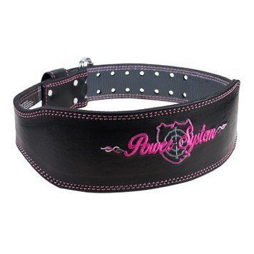 Пояс для тяжелой атлетики Power System Bella Power PS-3050 Женский Black/Pink L