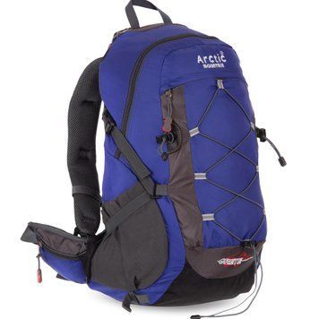 Рюкзак спортивный с каркасной спинкой DTR 8810-6 Синий 35л